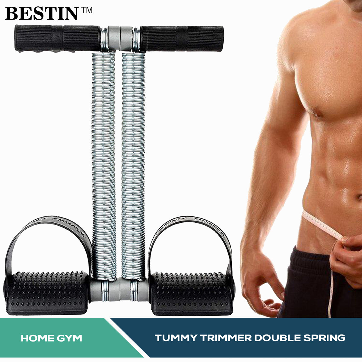 Tummy Trimmer Double Spring High Quality Weight Loss Belly fat Machine For Home Gym