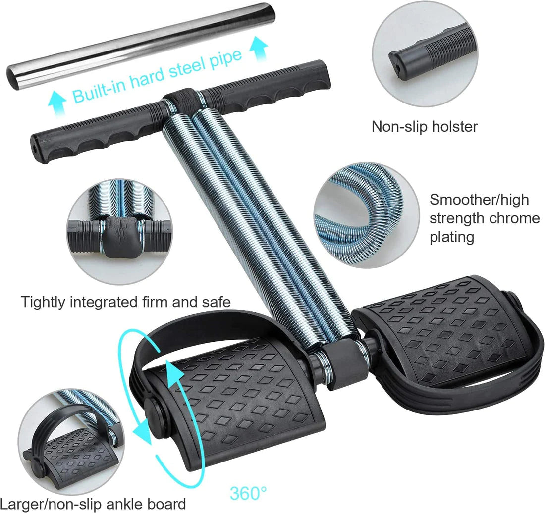 Tummy Trimmer Double Spring High Quality Weight Loss Belly fat Machine For Home Gym