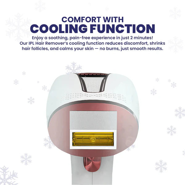 Premium IPL Hair Remover with Cooling Effect