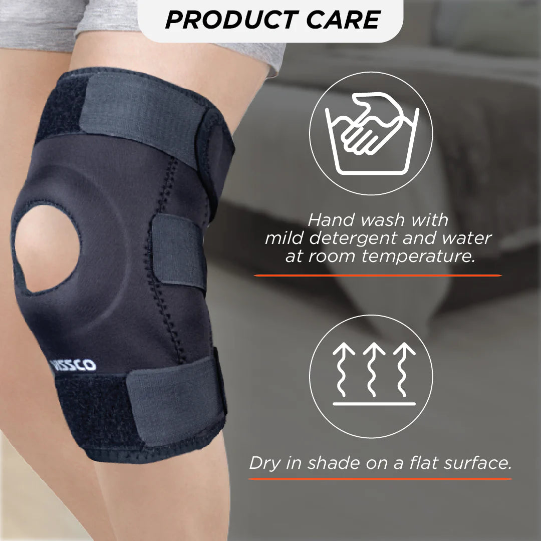 Adjustable Knee Brace Support for Sports, Pain Relief & Injury Protection