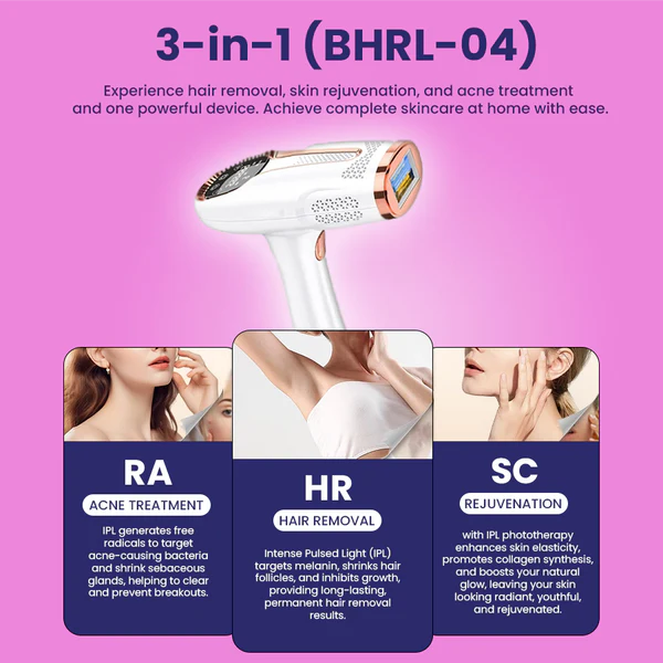 Premium IPL Hair Remover with Cooling Effect