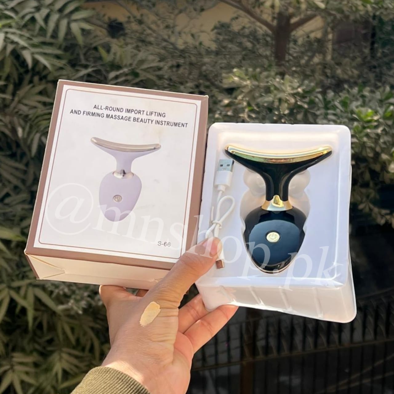 ES-1081 Anti-Aging Face Massager – IPL Wrinkle Reducing & Puffiness Relief Instrument, Rechargeable