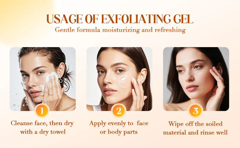 Orange Enzyme Glow Gel π Dark Spot & Dead Skin Remover