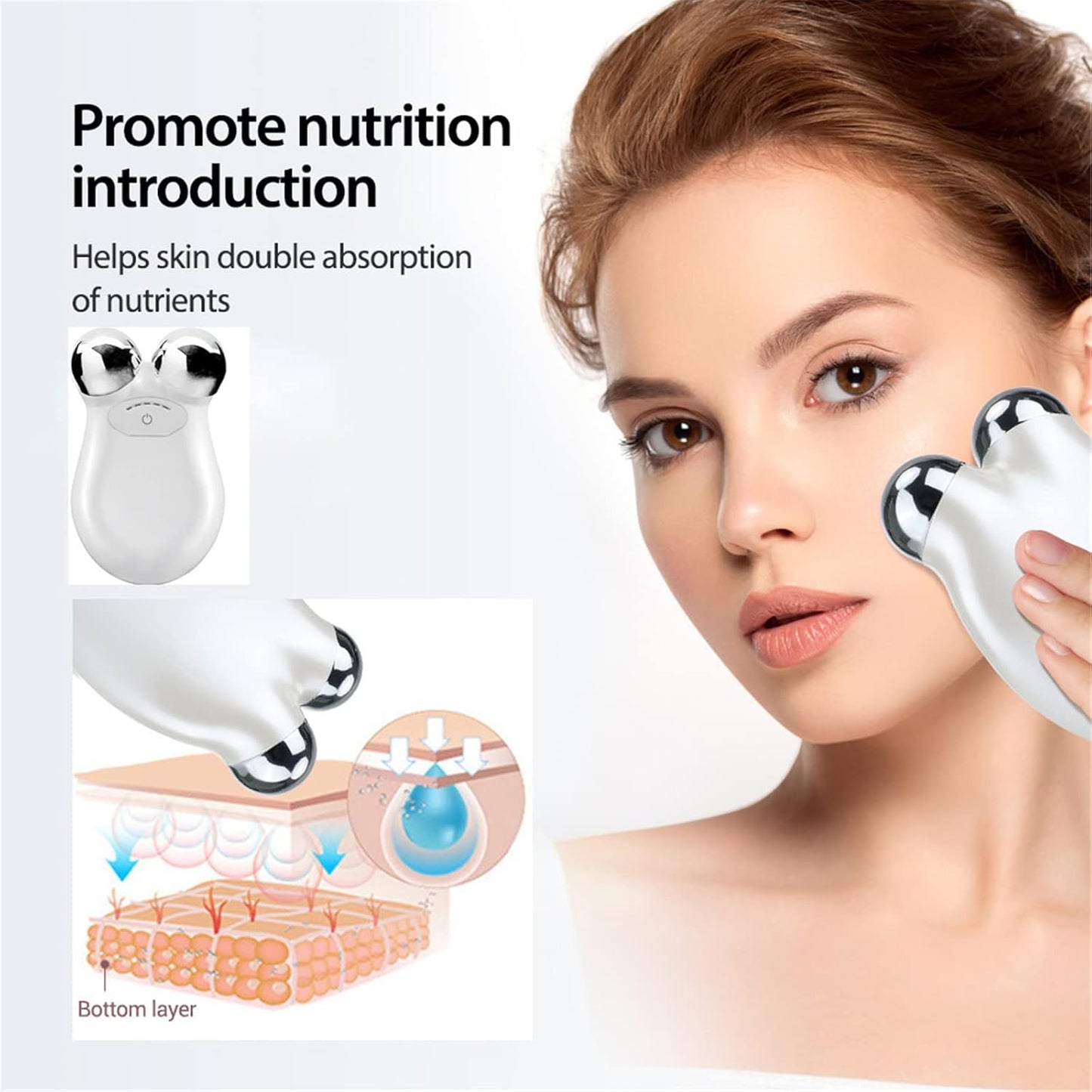 Microcurrent Facial Toning & Sculpting Tool