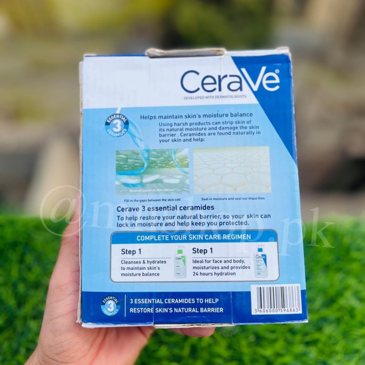 Cera Ve Pack of 2 Cleanser and Moisturizing Lotion