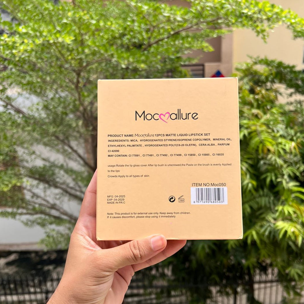 MOCALLURE THE LOVE LIP SET LIP GLOSSES