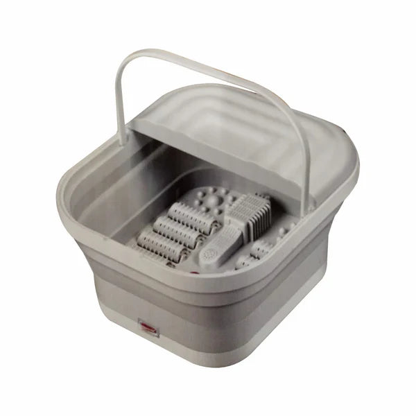 Portable Thermostatic Foot Massage Tub Foldable Heating Automatic Foot Bath Tub For Home To Promote Blood Circulation