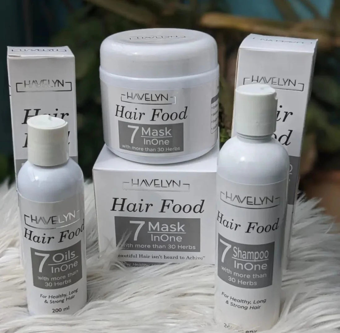 HAVELYN 3 IN 1 (HAIR FOOD SHAMPOO + HAIR FOOD OIL + HAIR FOOD MASK )