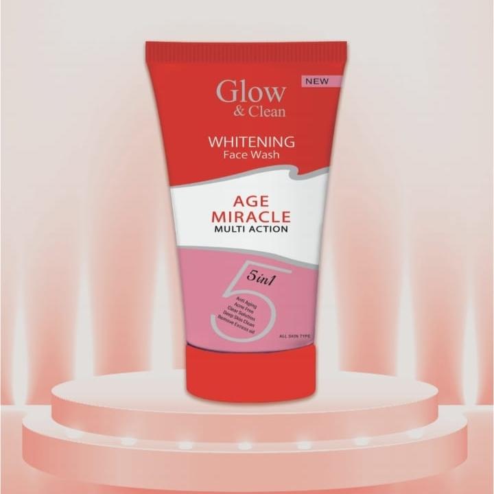 Glow & Clean age miracle face wash