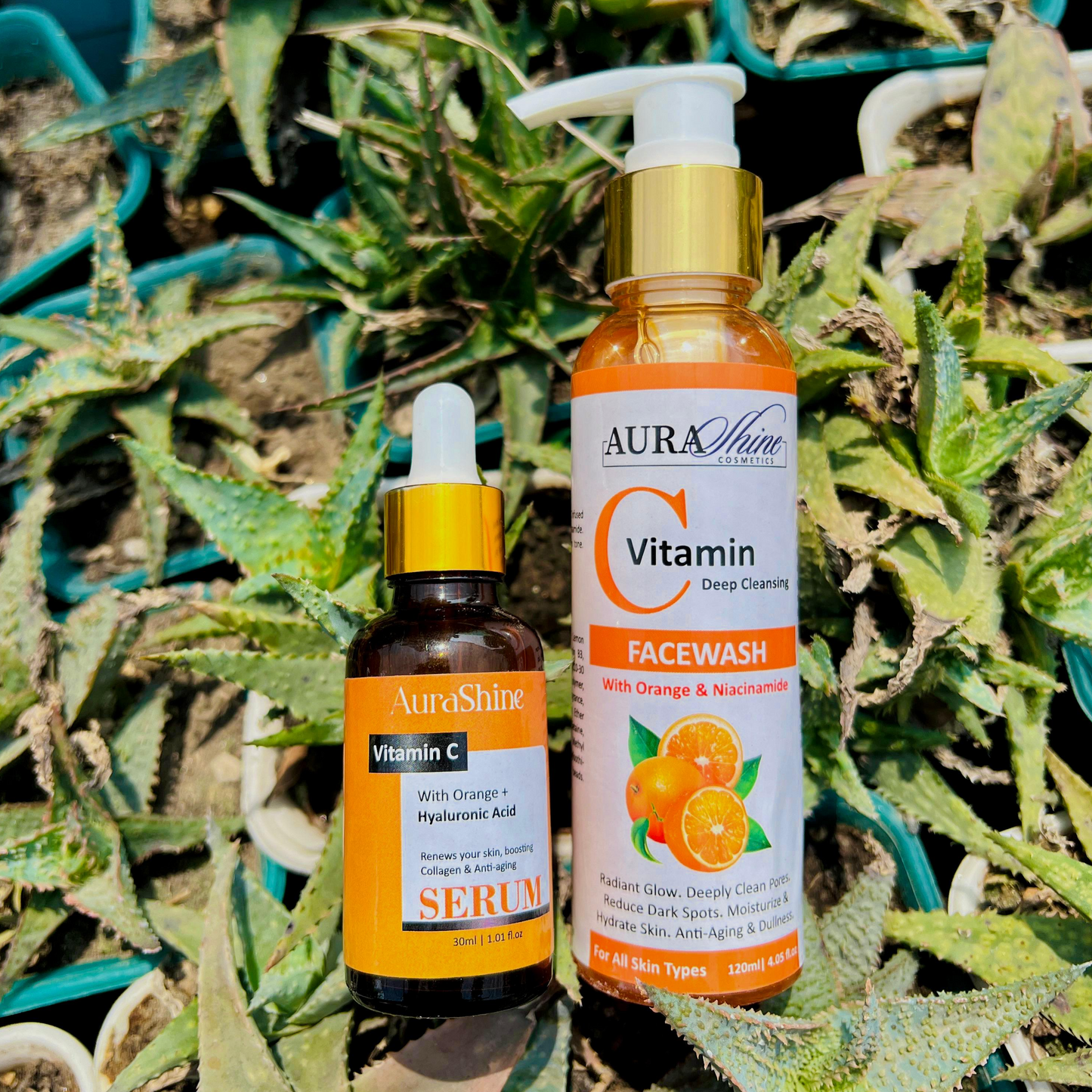 Vitamin C Bundle (Facewash + Serum)