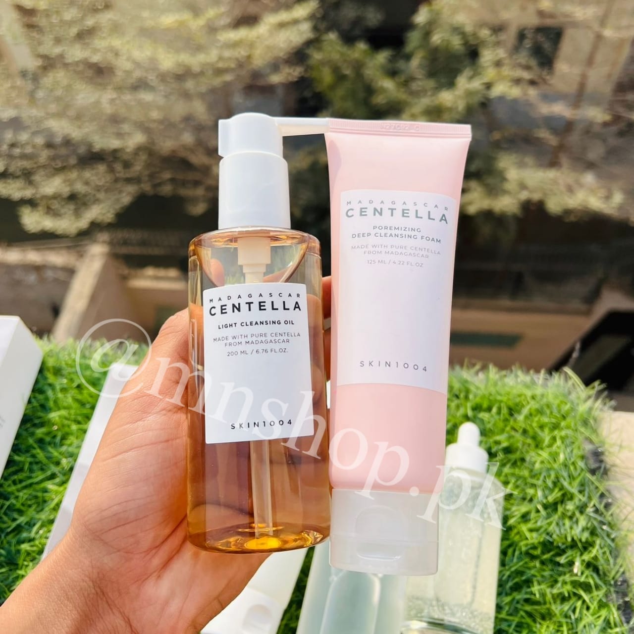 Deal Pack Of Two Centella Cleansing Oil and Poremizing Cleanser