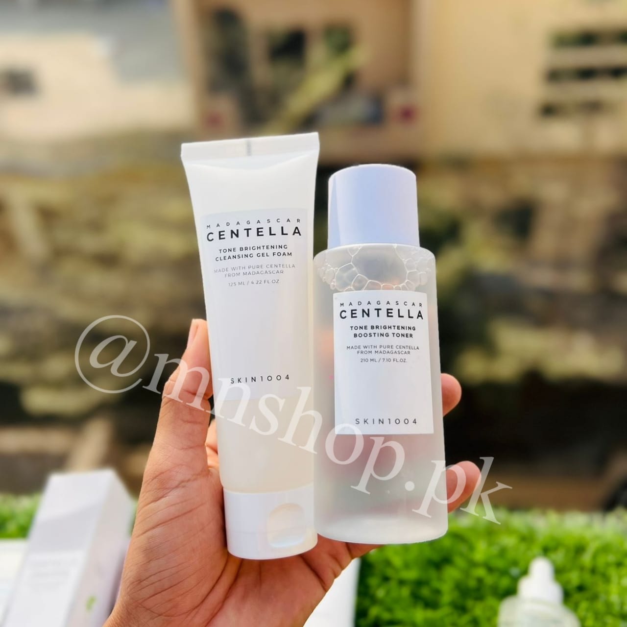 Pack of 2 Deal Centella Tone Bright Gel Cleanser and Tone Bright Toner