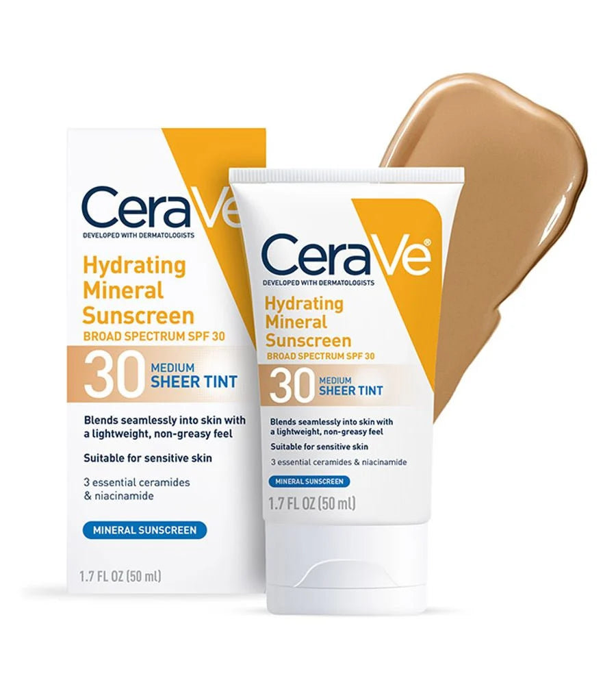 Hydrating Mineral Sunscreen SPF 30 Face Sheer Tint