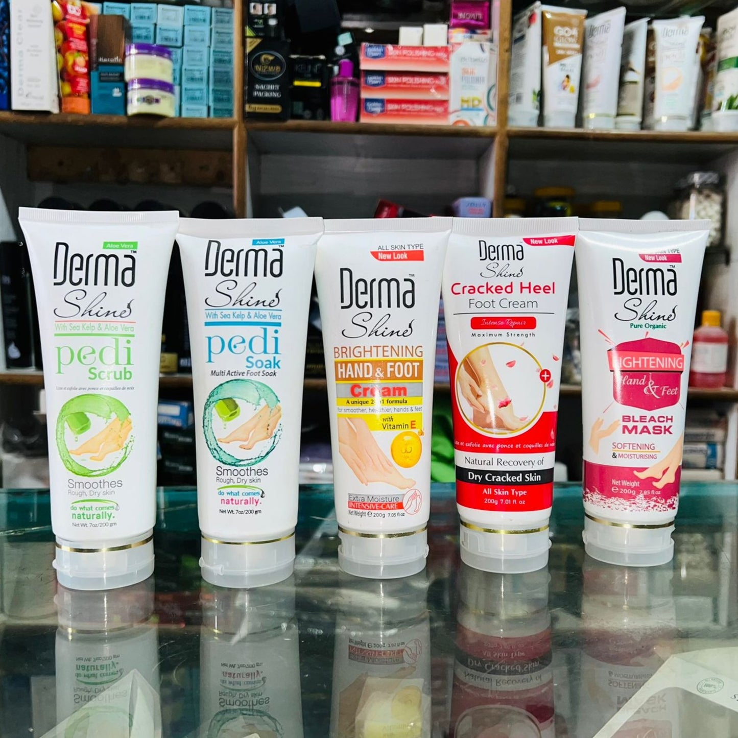 Derma Shine Pedicure Kit 200ml