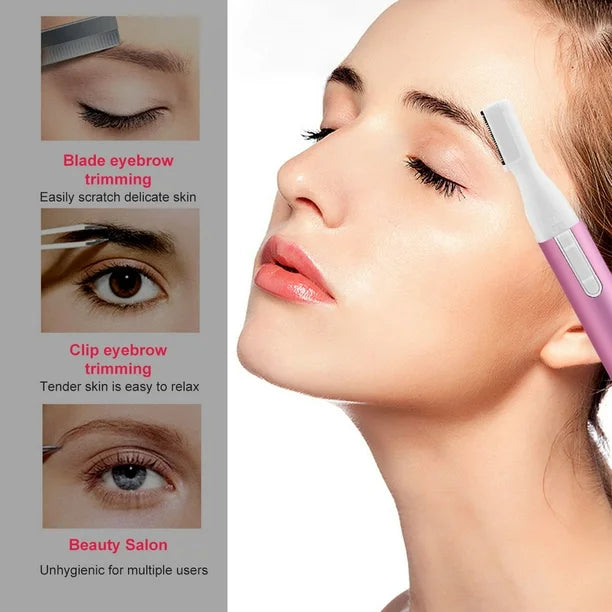 Trimmer Portable Eyebrow Shaper for Women Men`` for Face Lips Armpit Leg Body