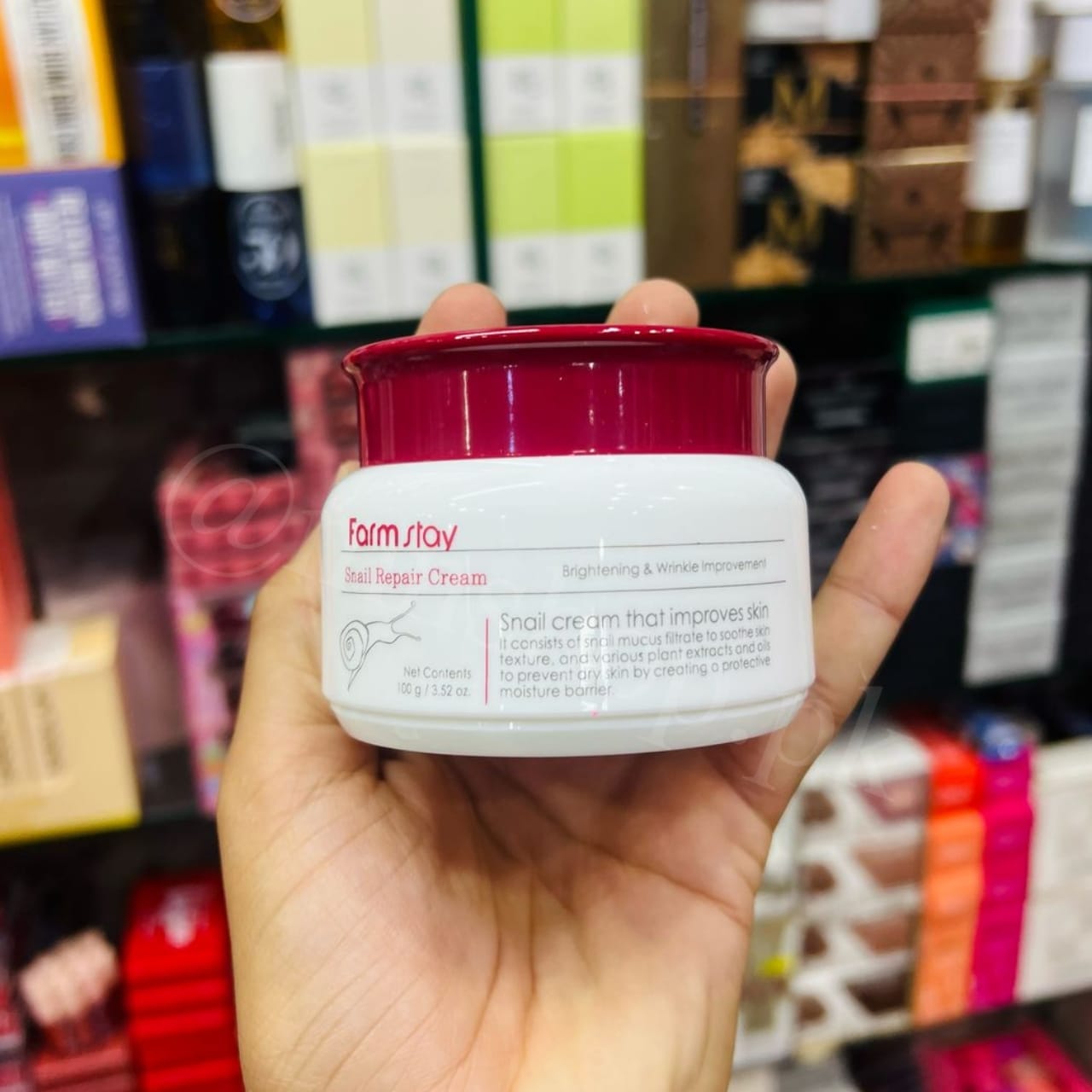 FARMSTAY SNAIL REPAIR KOREAN CREAM (100g)