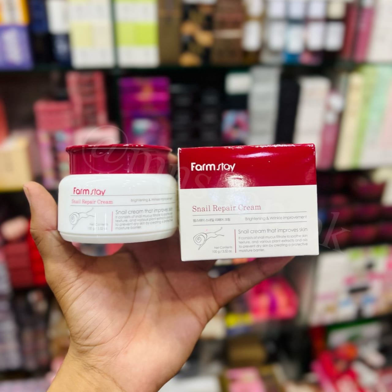 FARMSTAY SNAIL REPAIR KOREAN CREAM (100g)