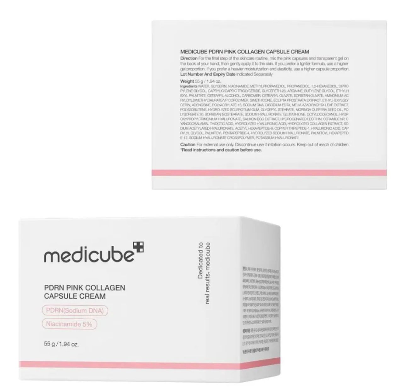 Medicube PDRN Pink Collagen Capsule Cream – 55g