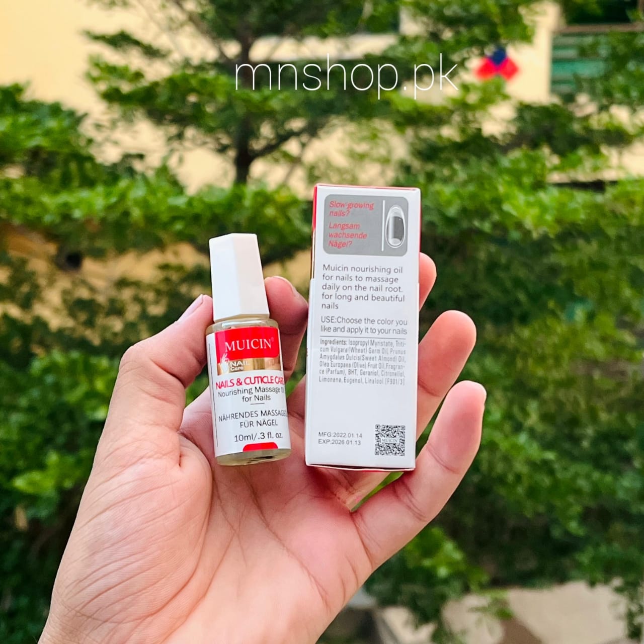 Muicin Nourishing Massage Oil for Nails – 10ml