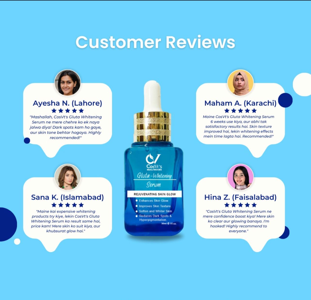 Gluta-Whitening Serum - Illuminate and Rejuvenate Your Skin