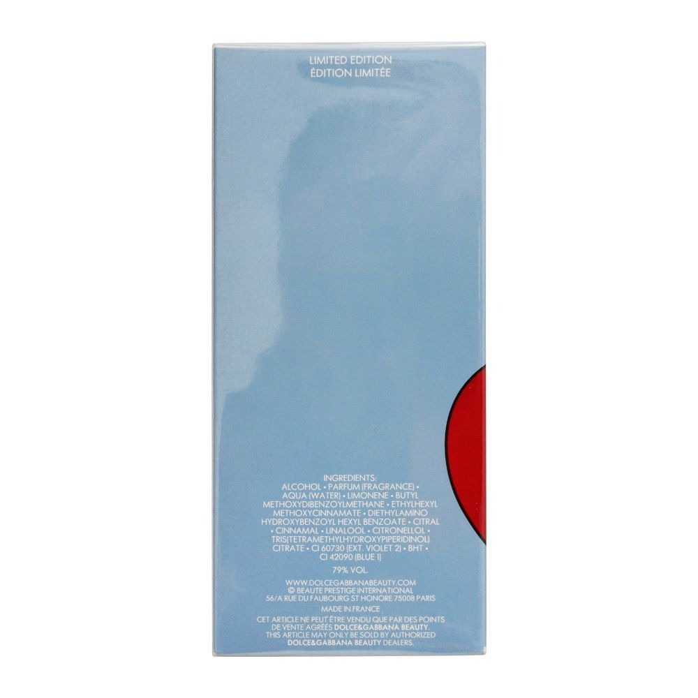 Dolce & Gabbana Light Blue Love Is Love Pour Femme Eau De Toilette, Fragrance For Women, 100ml