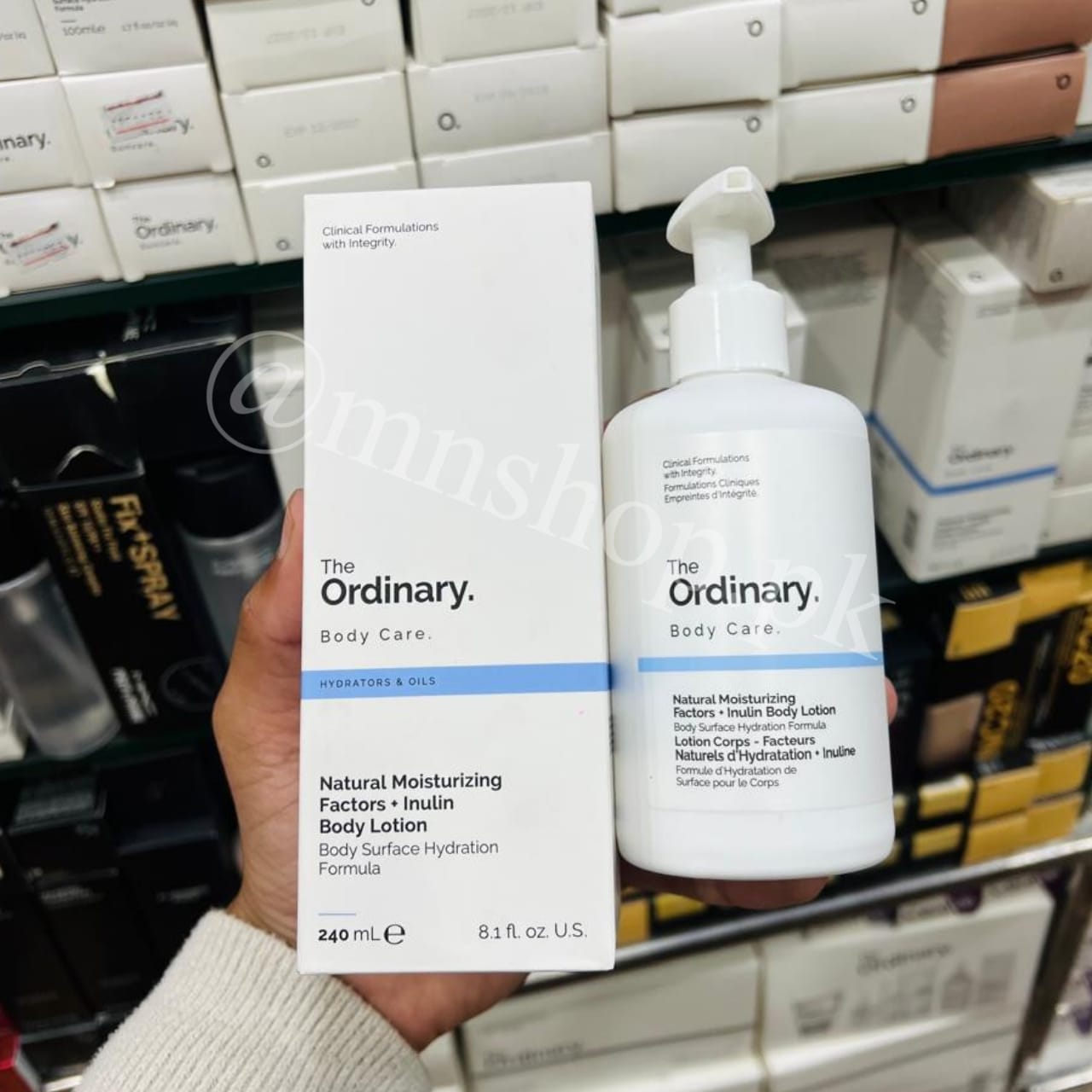 Natural Moisturizing Factors + Inulin Body Lotion