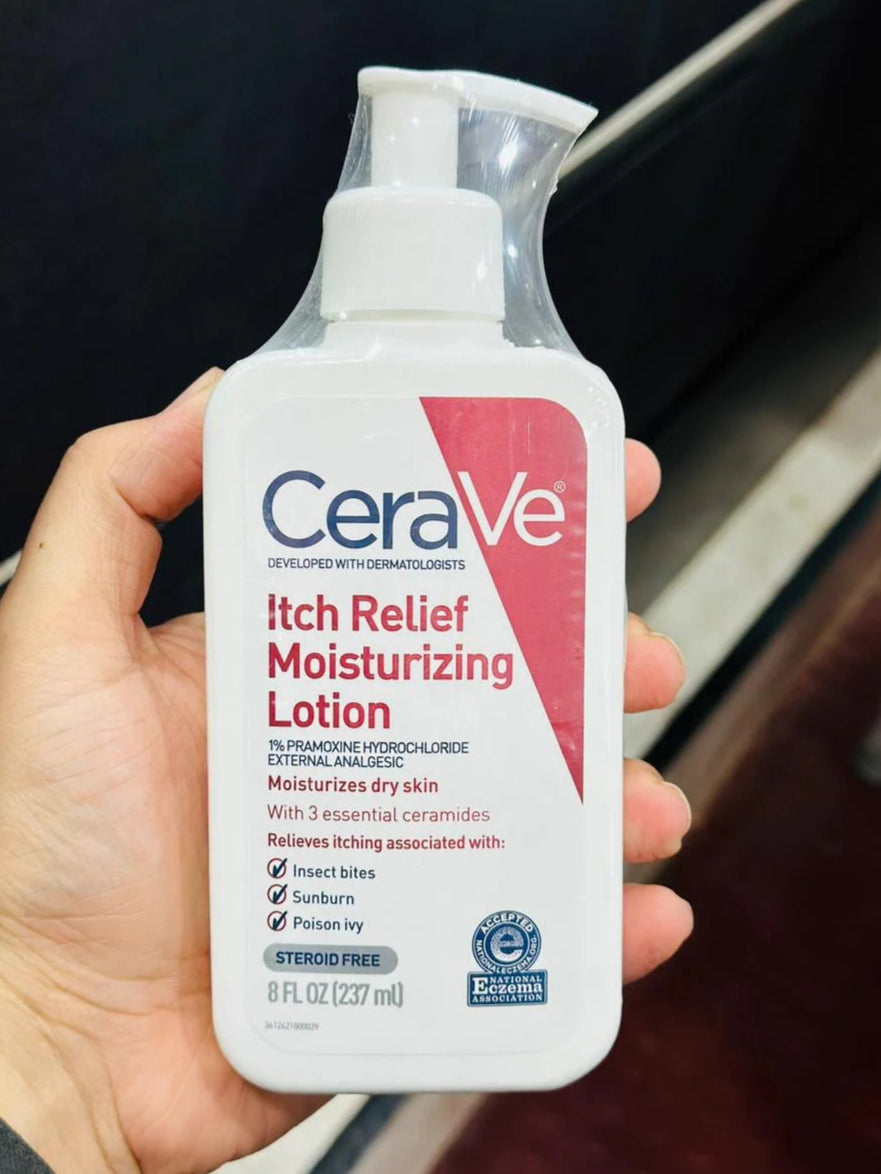 Cera ve Itch Relief Moisturizing Lotion