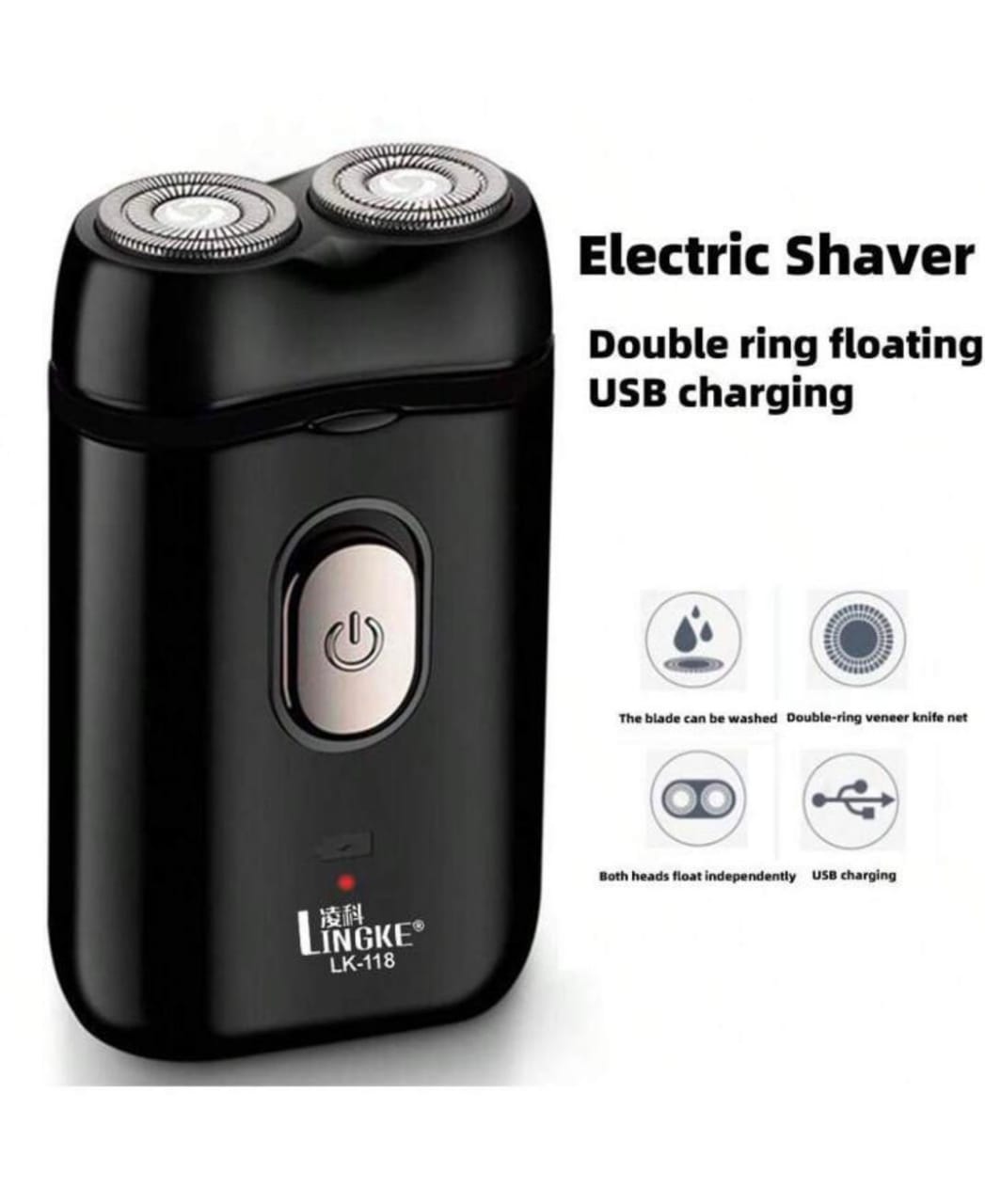 MNshop Electric Mini Shaver USB Charging for men and women