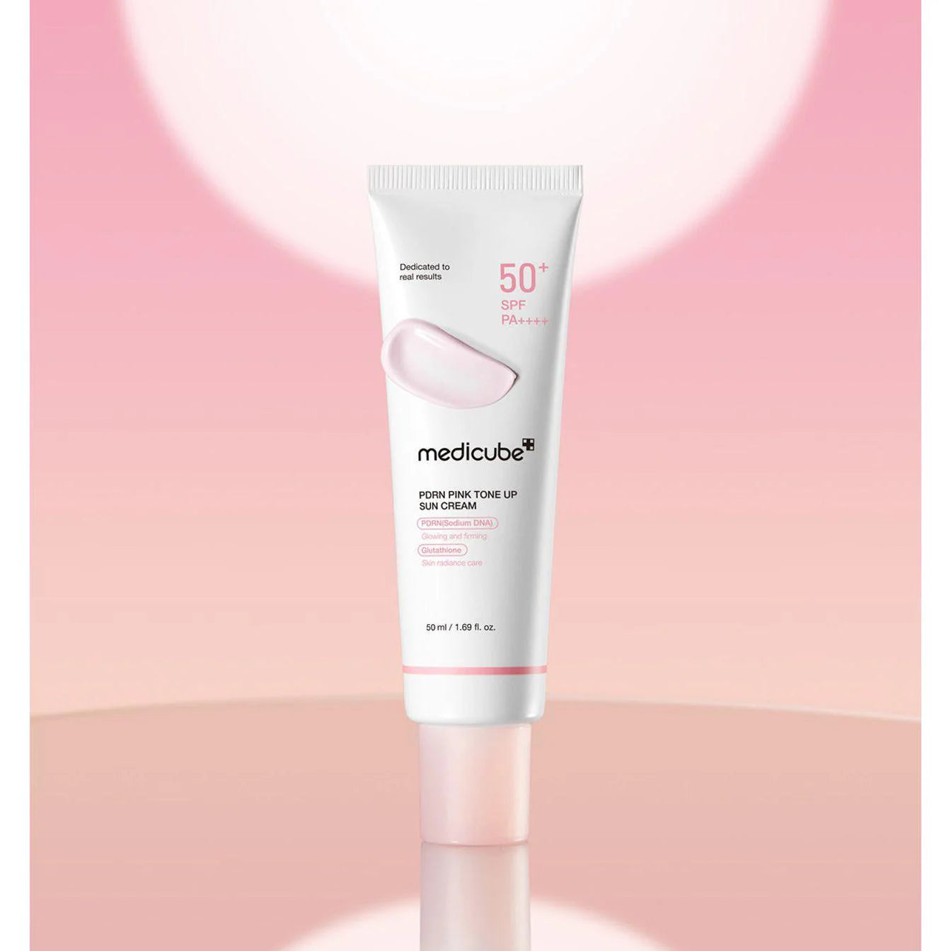 MEDICUBE PDRN Pink Tone Up Sun Cream - 50ml (SPF50+ PA++++)
