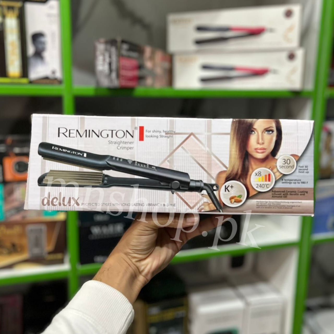 REMINGTON Hair Crimper | Fast 15 Sec Heat-Up