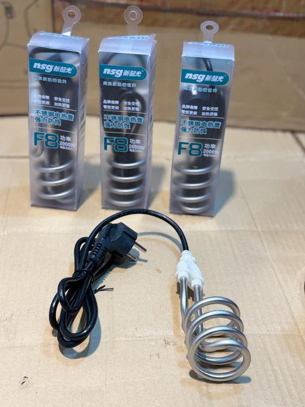 NSG F8 Water Heater Rod shock proof | Portable Electric Water Heating Rod