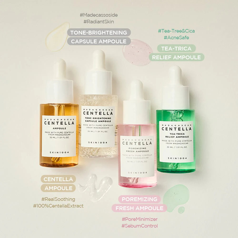 Centella Pack of 4 Serums 30ml each