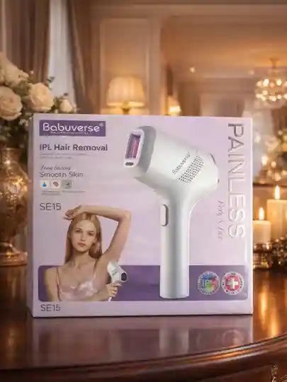 Babyverse Professional IPL Hair Removal Device (Model: SE15)