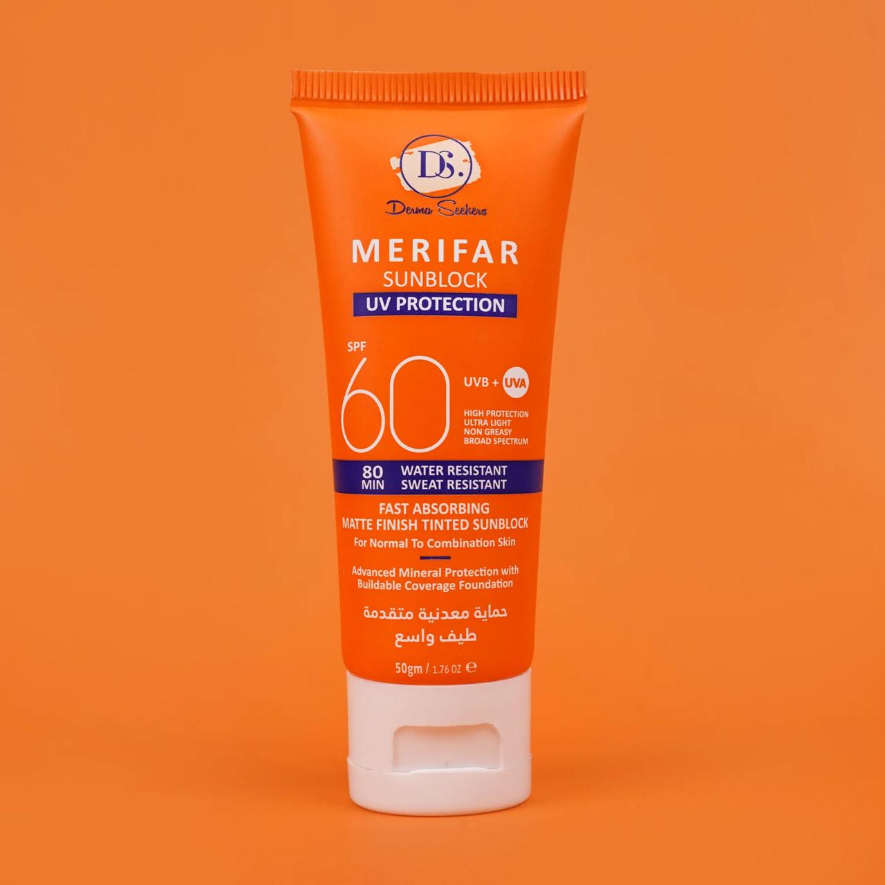 Merifar Sunblock UV Protection SPF 60