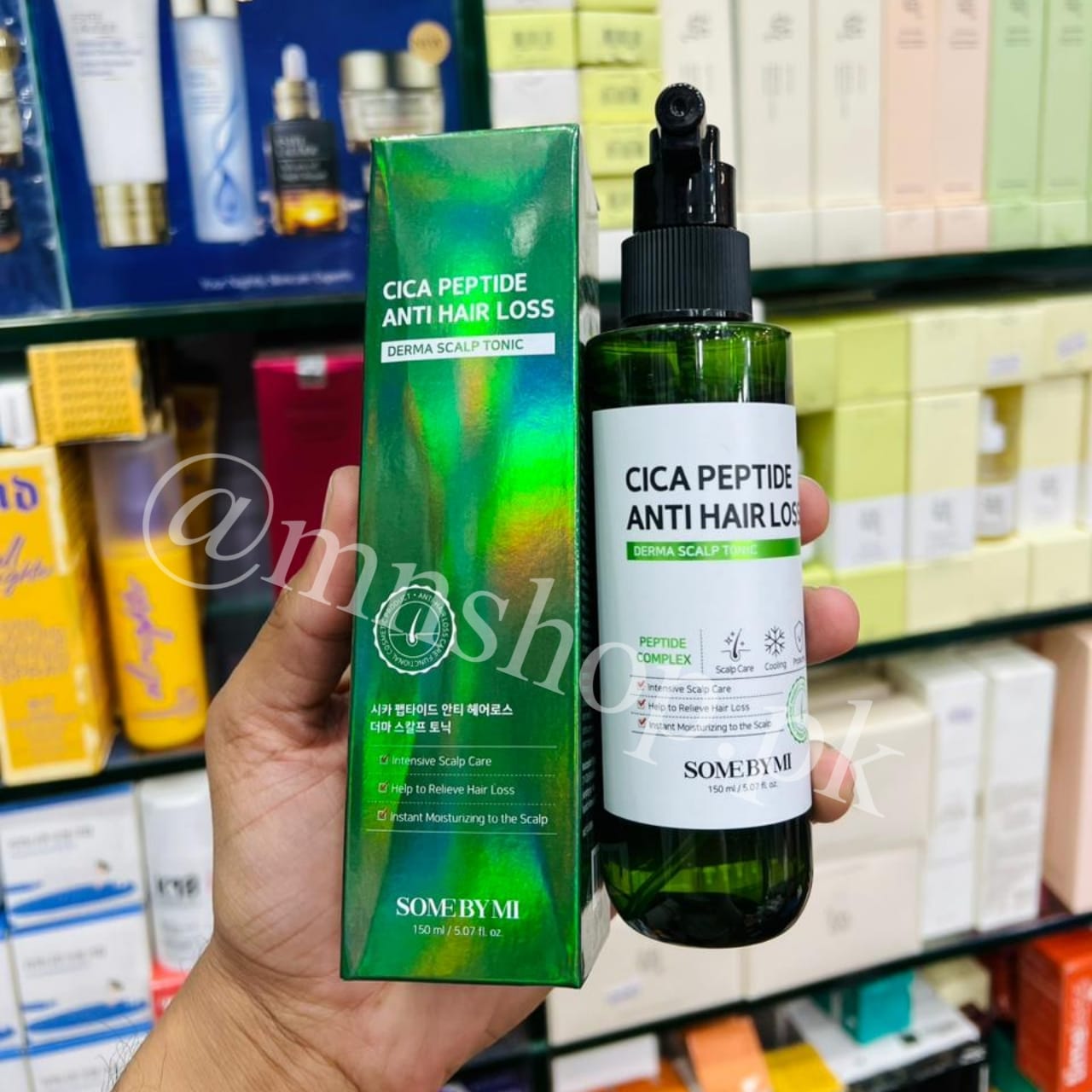 Some By Mi - Cica Peptide Anti Hair Loss Derma Scalp Tonic 150ml