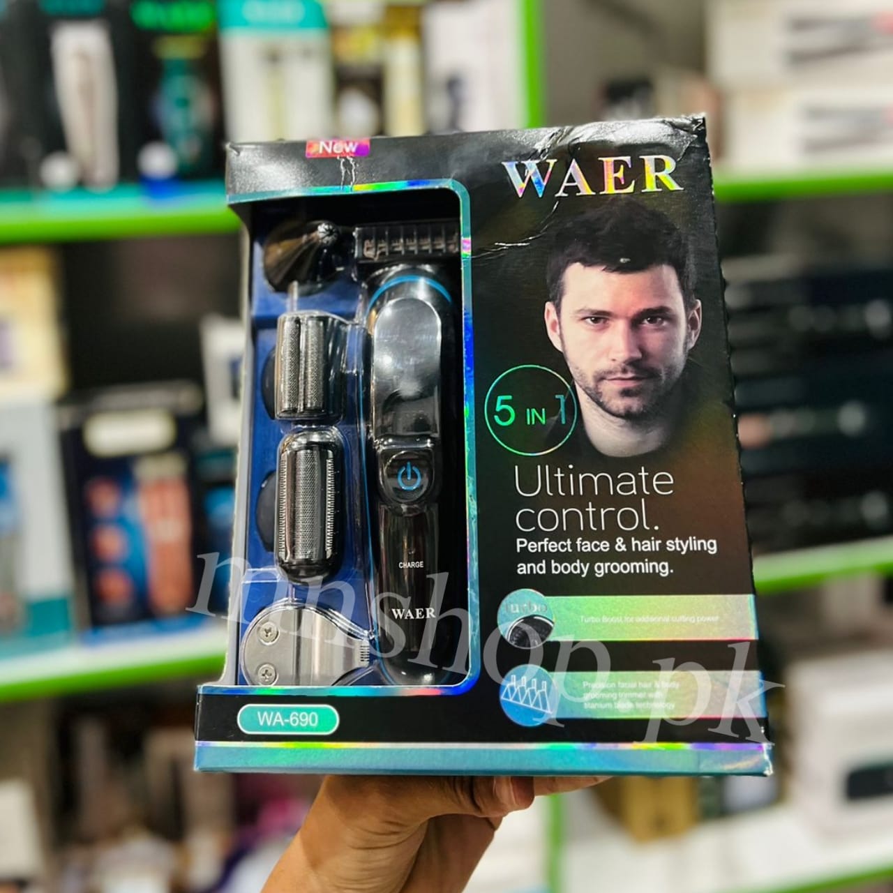 Wear Trimmer Machine for Men (5 in 1)