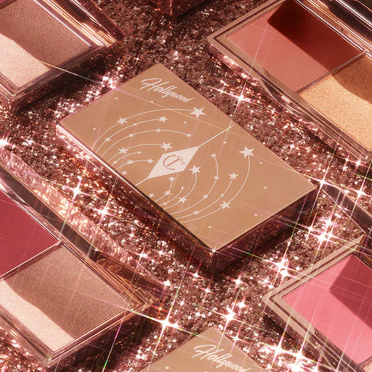 CHARLOTTE TILBURY HOLLYWOOD BLUSH & GLOW GLIDE PALETTE - TAN TO DEEP