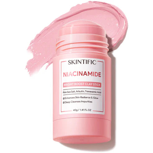 SKINTIFIC Niacinamide Bright Boost Clay Stick Mask