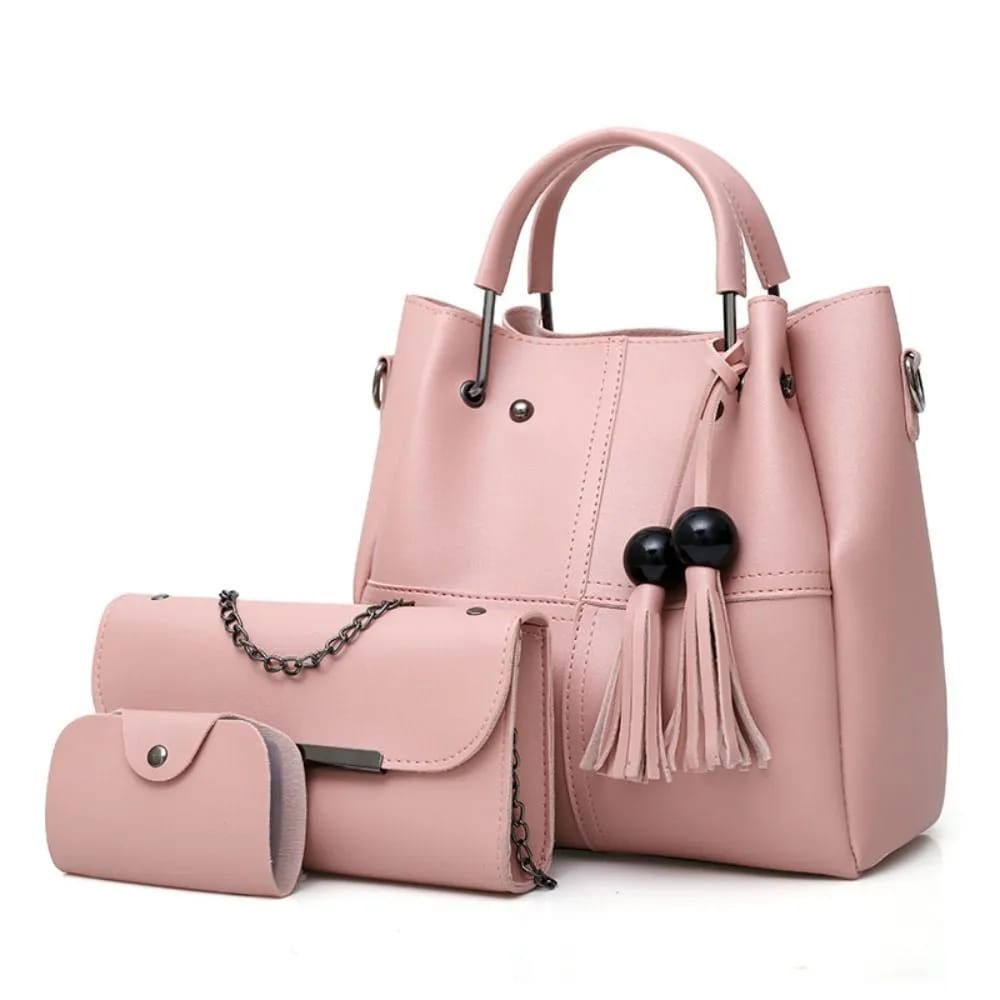 Luxury 3-Piece Handbag Set