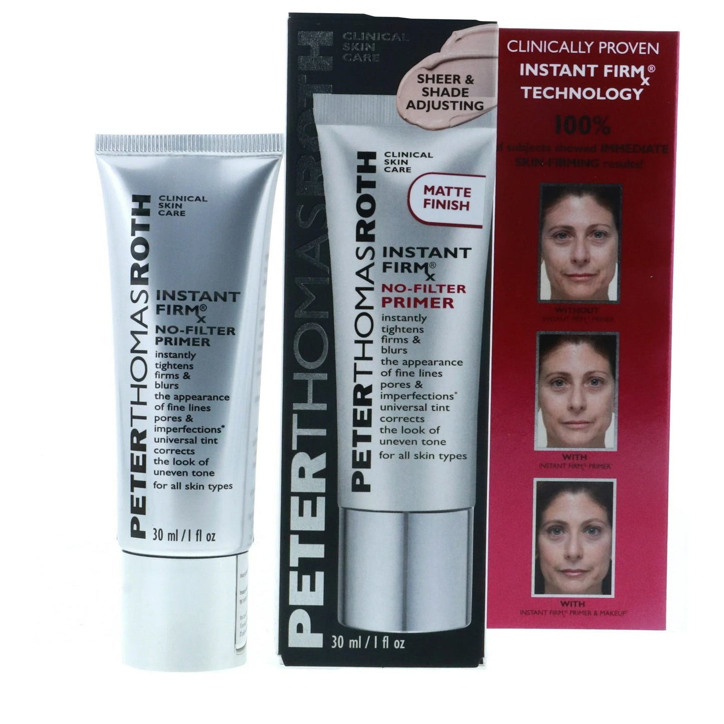 Peter Thomas Roth Instant FirmX No-Filter Primer Sheer and Shade Adjusting - 30ml