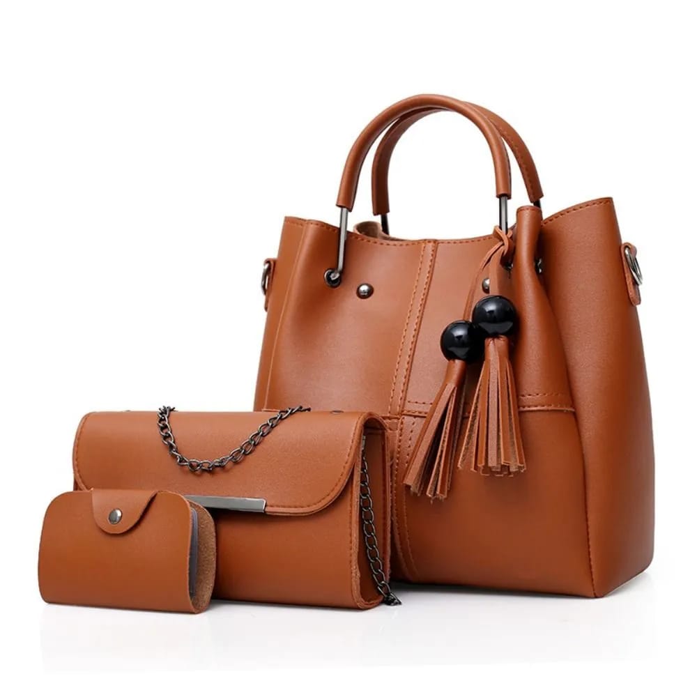 Luxury 3-Piece Handbag Set