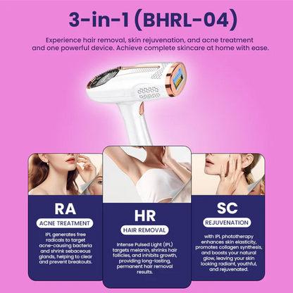 Premium IPL Hair Remover with Cooling Effect