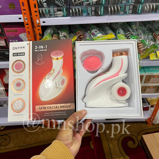3 in 1 Electric Rotating Facial Cleansing Brush
