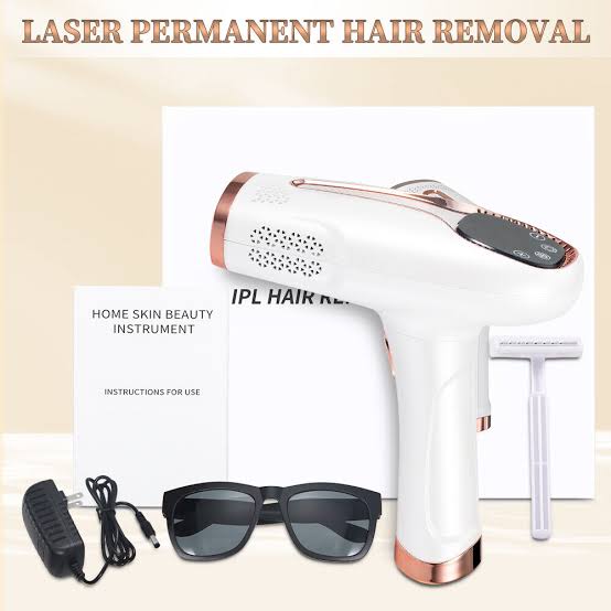 Hair Removal Device Laser Hair Removal for Women and Men Painless Hair Remover on Armpits Back Legs Arms Face Bikini Line