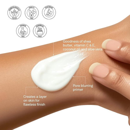 FLi.CKA Silk Touch 3 In 1 Moisturizer And Primer For Face Makeup | Hydrating, Lightweight & Long- Lasting | All Skin Types