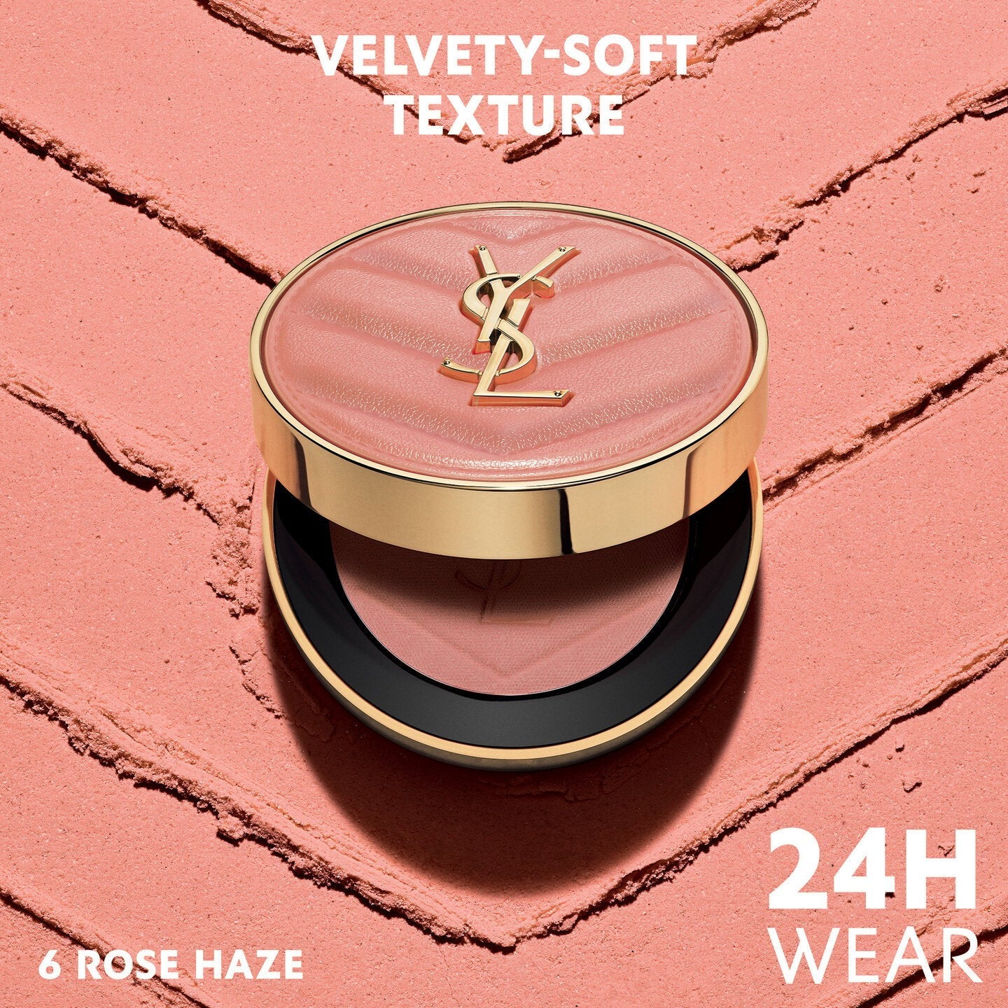 YSL- MAKE ME BLUSH 24H BUILDABLE BLURRING POWDER BLUSH