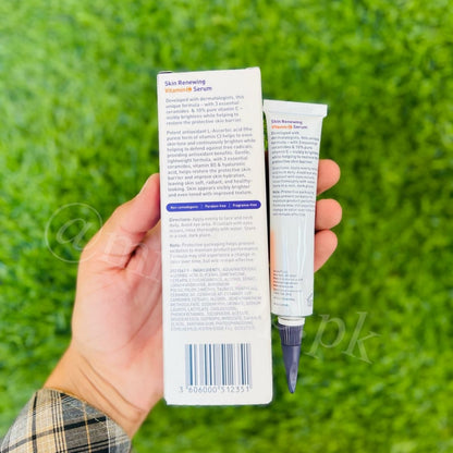 Cera ve Skin renewing 10% Vitamin C Serum.