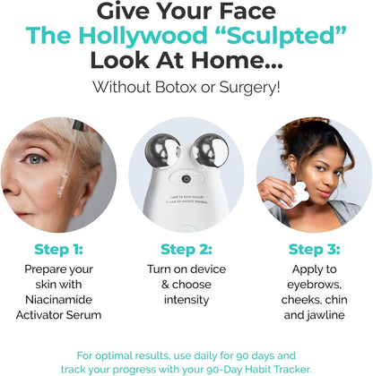 Microcurrent Facial Toning & Sculpting Tool