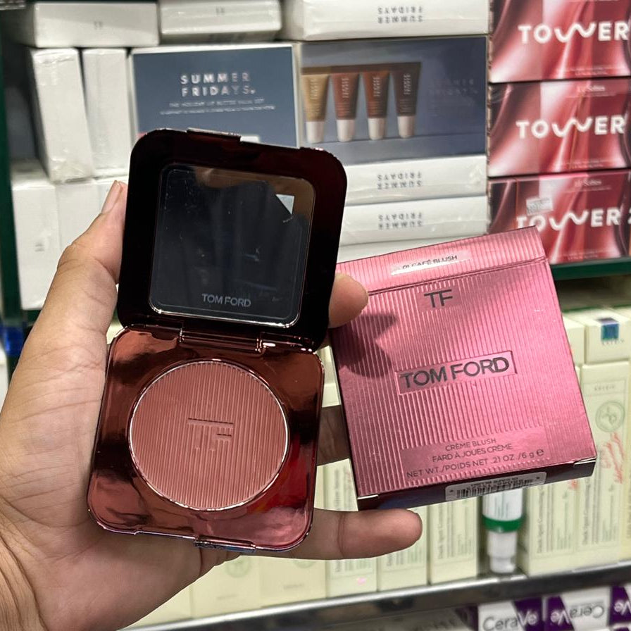Tom Ford Creme Blush - 01 Cafe Blush (Rosy Nude) - .21 oz / 6 g