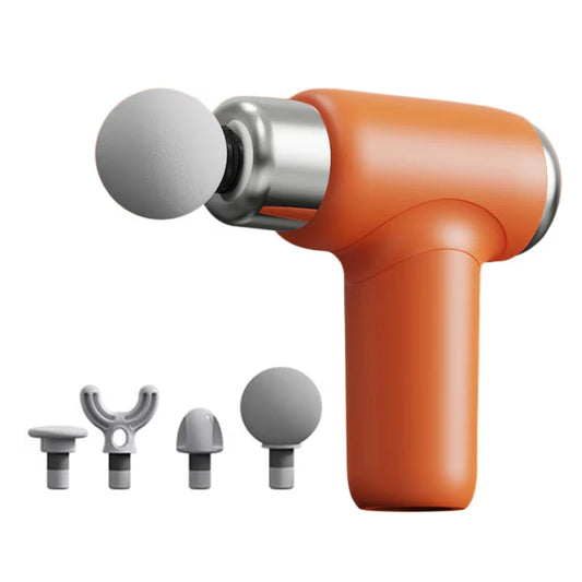 Massage Gun Portable Fascia Gun Electric Massage Gun 6-Speed Adjustable Fitness Muscle Relaxation Massager -